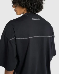 Fashion Reebok LTD Unisex Uniform Tee SS Black Shadow blackshadow