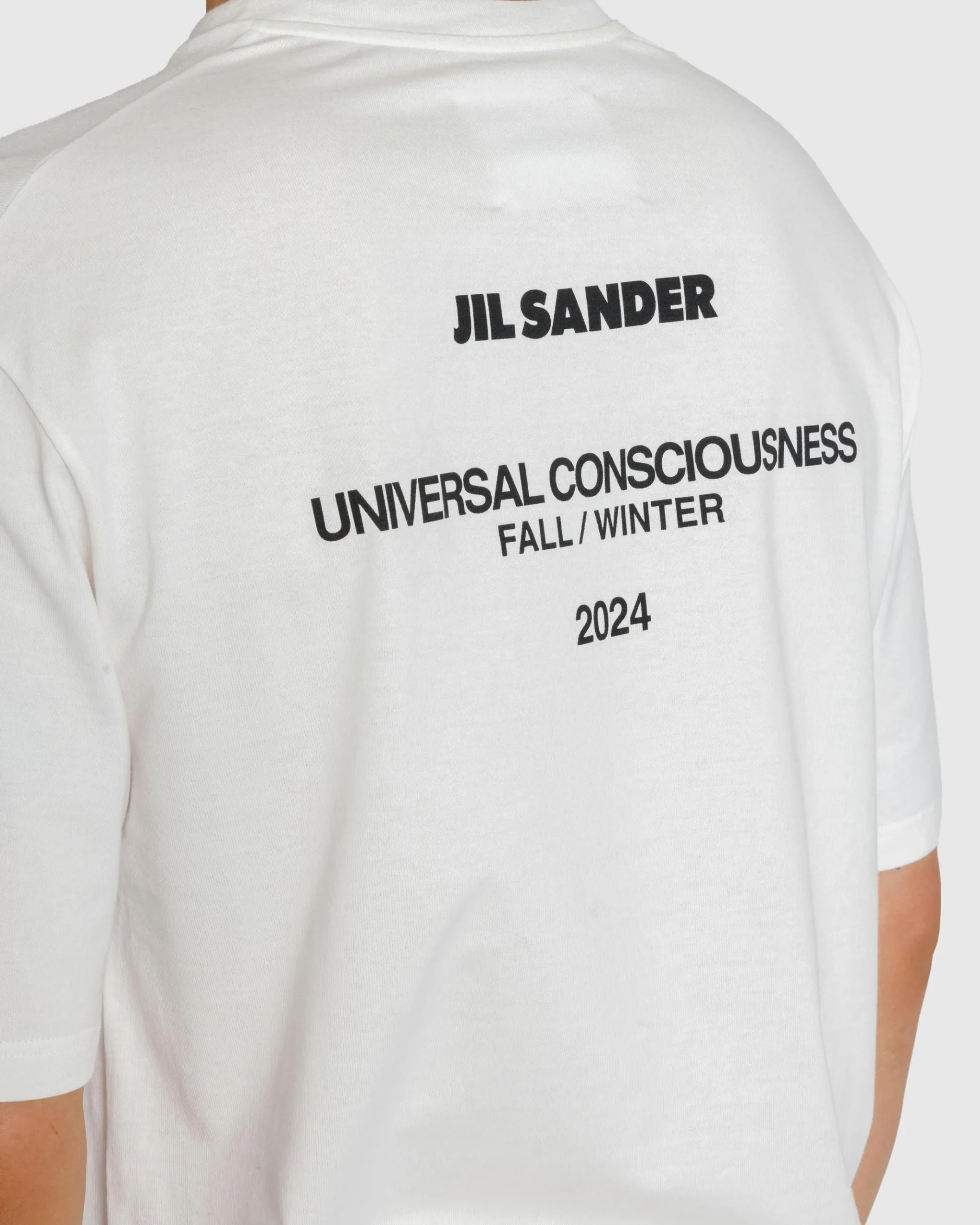 Discount Jil Sander Universal Consciousness T-Shirt coconut