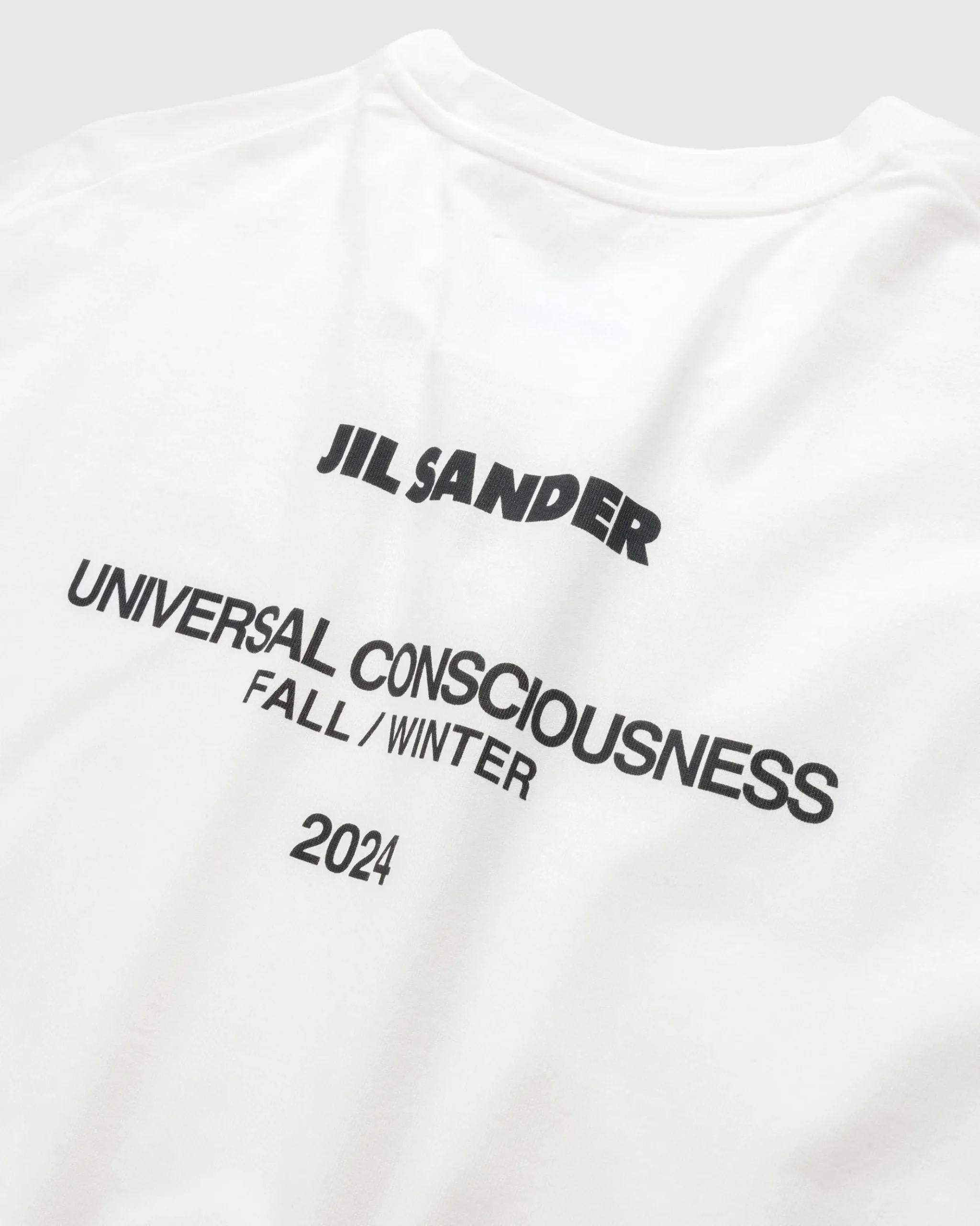 Discount Jil Sander Universal Consciousness T-Shirt coconut