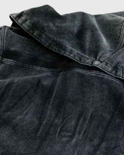 Best Sale Y/Project Velcro Denim Jacket Black Vertical Whiskers blackverticalwhiskers