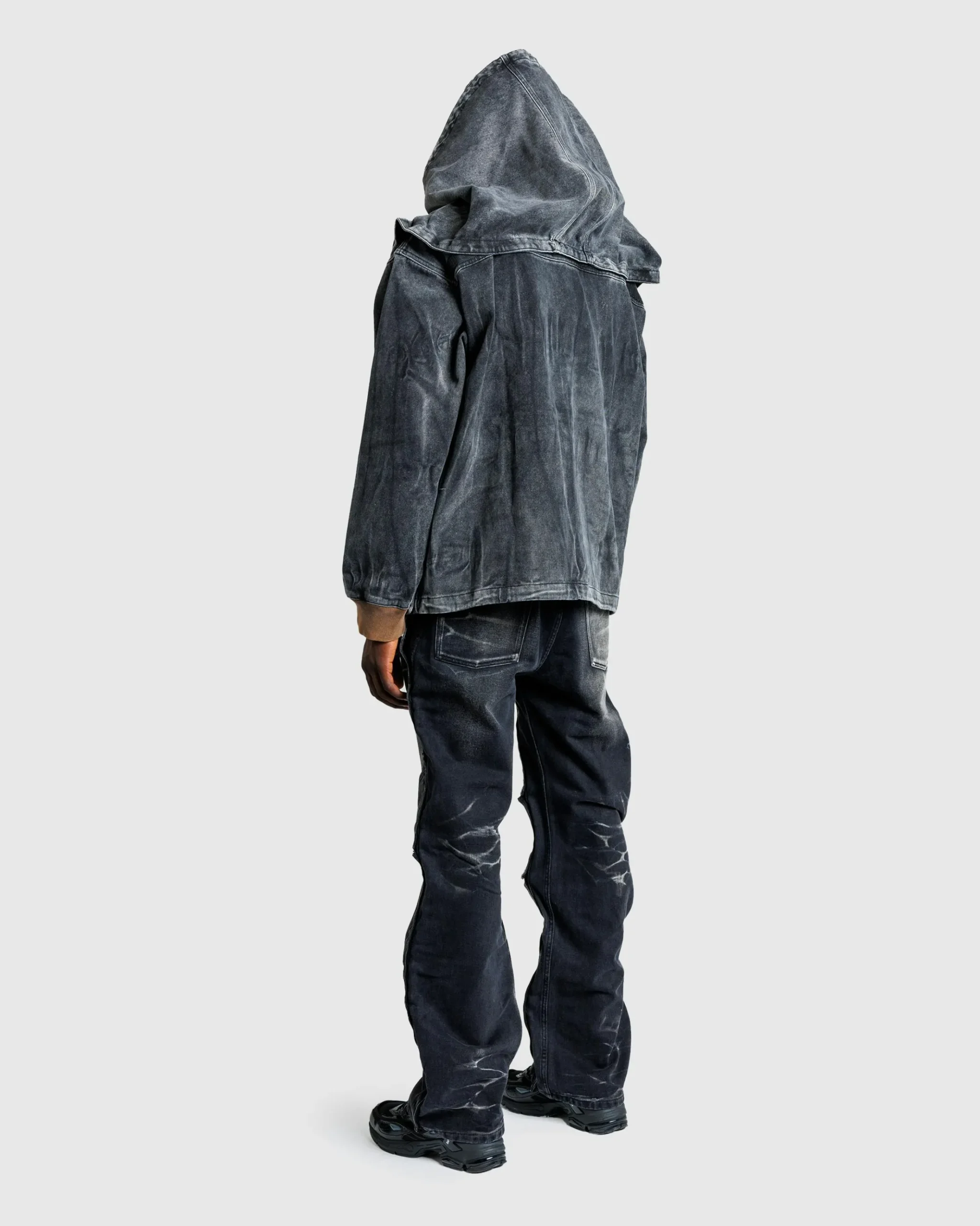 Best Sale Y/Project Velcro Multi Panel Jeans Faded Black fadedblack