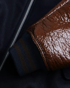 Shop Dries van Noten Verso Tris Jacket navy