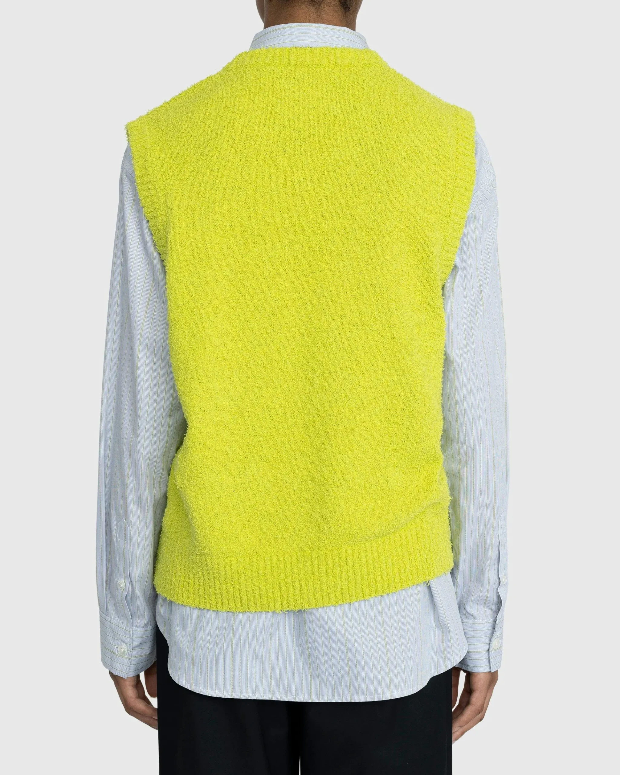 Cheap Highsnobiety V-Neck Sweater Vest yellow