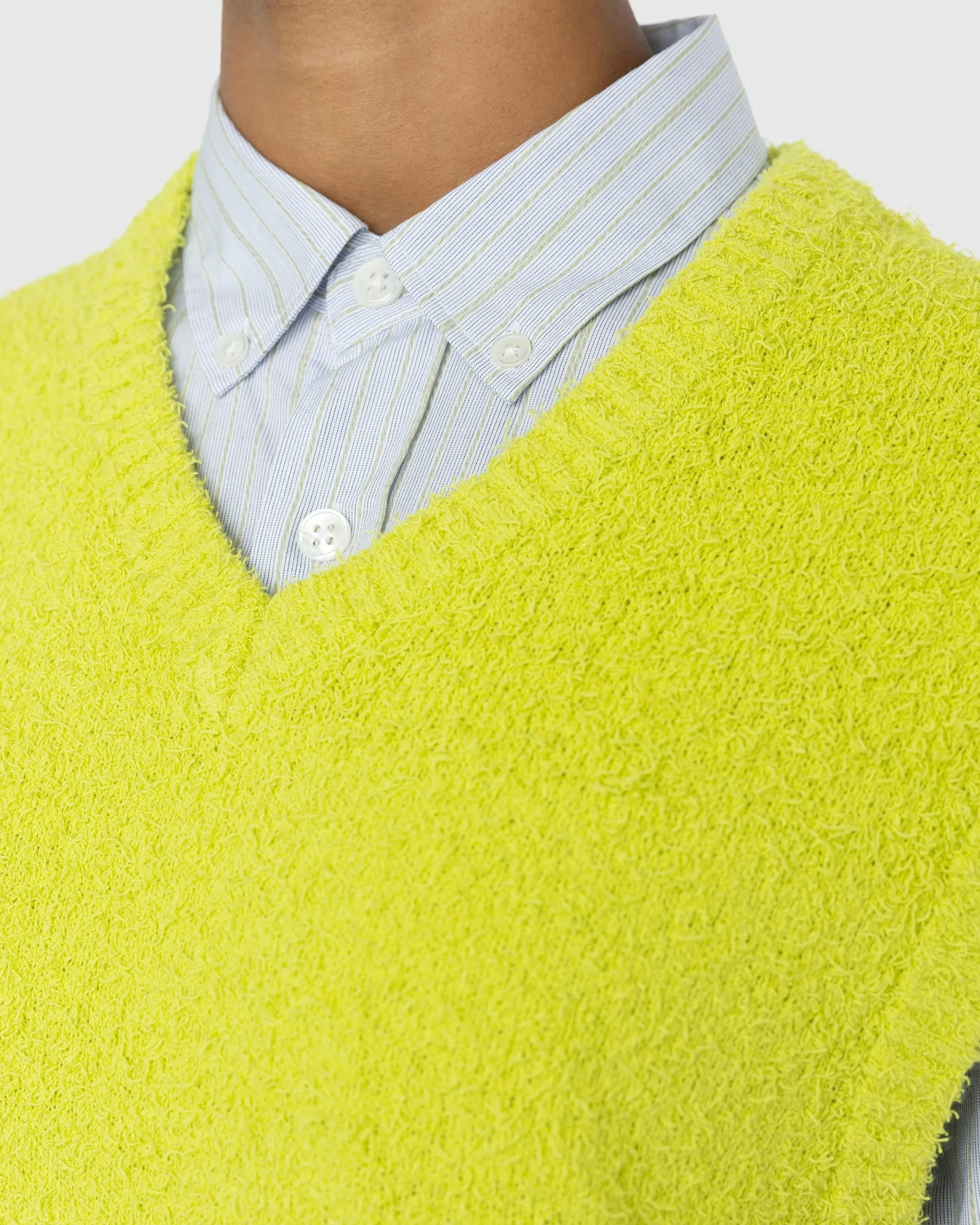 Cheap Highsnobiety V-Neck Sweater Vest yellow