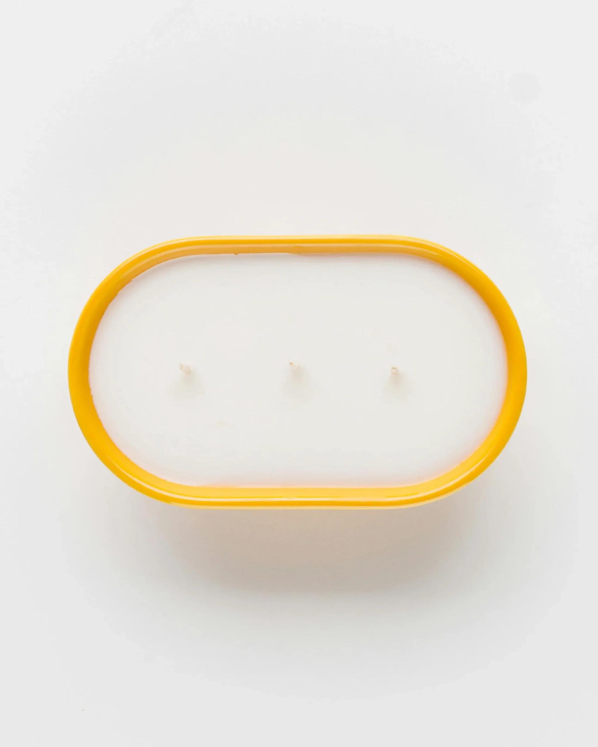 New Weed'd VS002 Ceramic Candle and Pot yellow