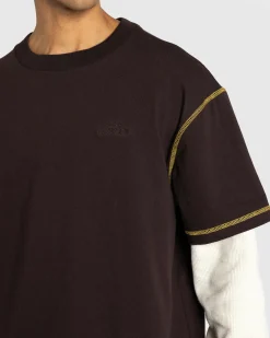 Flash Sale Awake NY Waffle Long-Sleeve Washed Brown washedbrown
