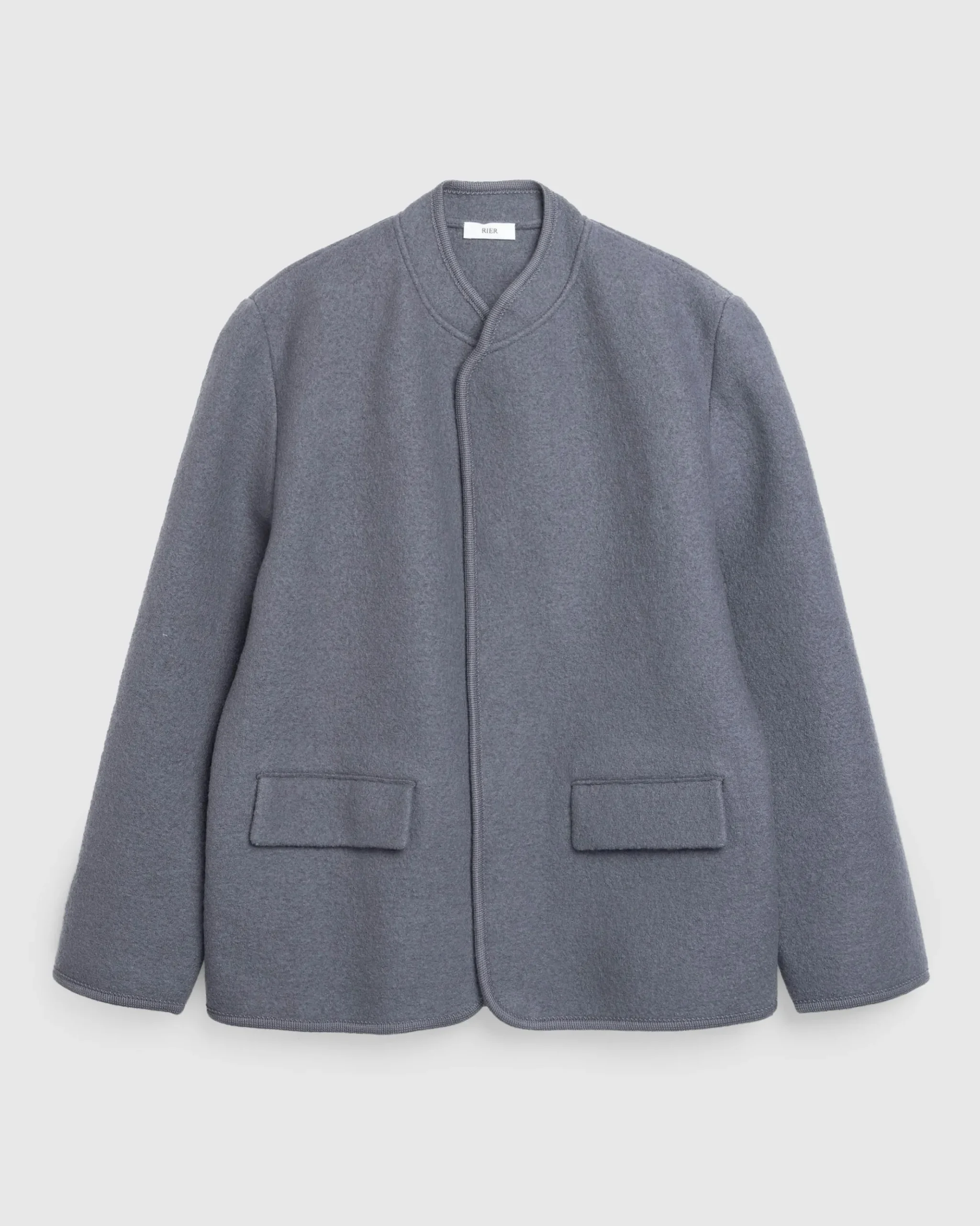 Sale Rier Walker Compact City Jacket Castlerock Felted grey
