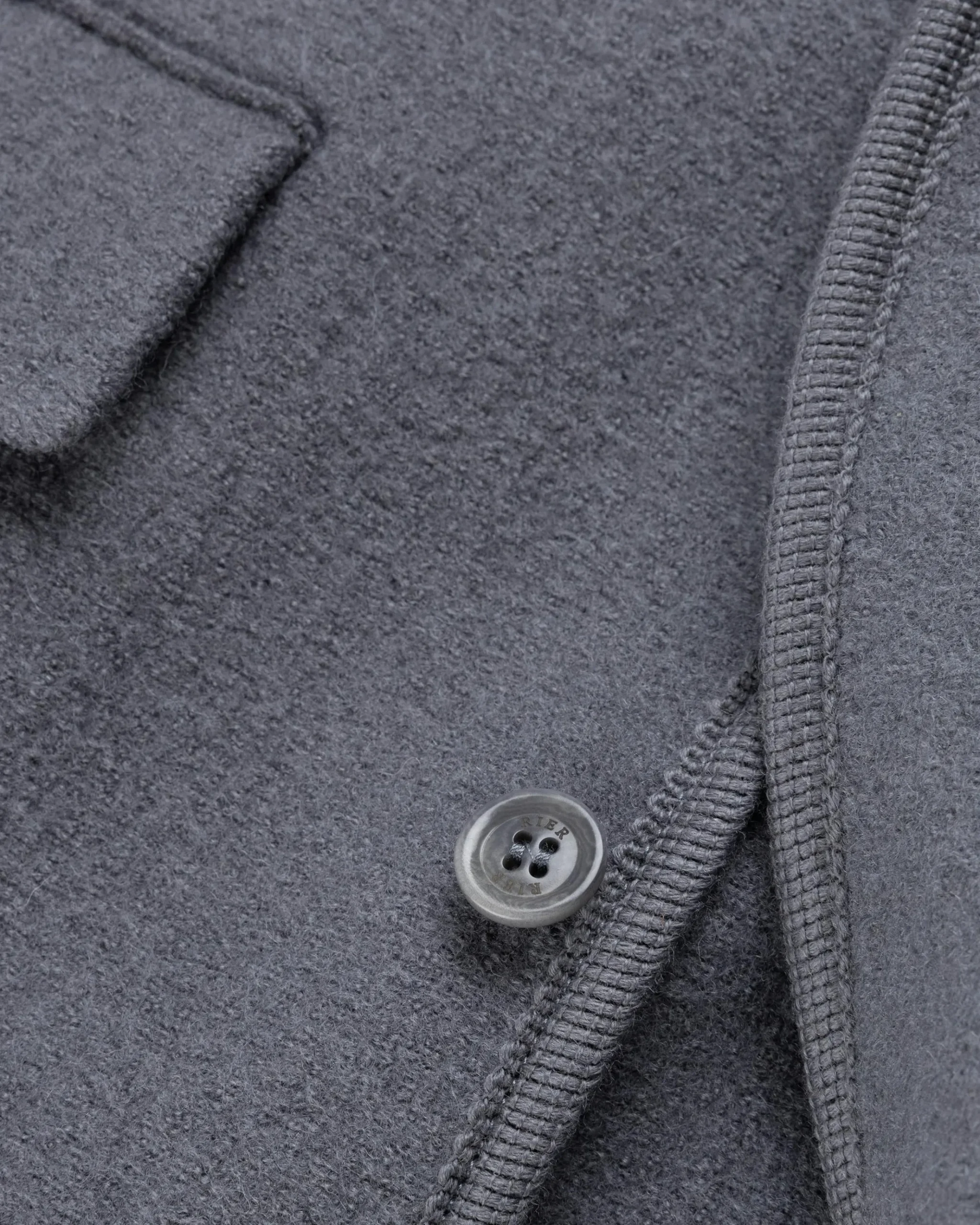 Sale Rier Walker Compact City Jacket Castlerock Felted grey