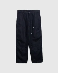 Store Carhartt WIP Walter Double Knee Pant black/rinsed