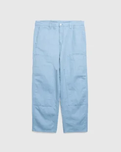 New Carhartt WIP Walter Double Knee Pant Misty Sky/Rinsed mistysky/rinsed