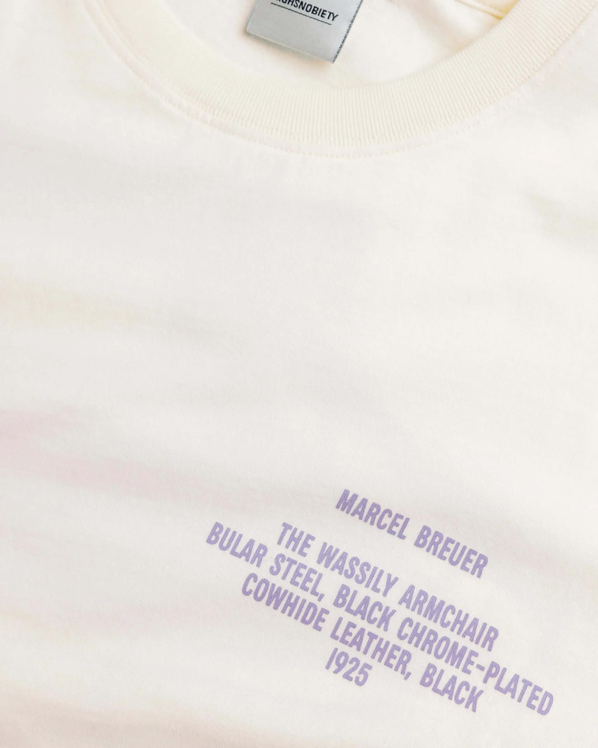 Sale Highsnobiety Wassily Long-Sleeve T-Shirt Warm White warmwhite