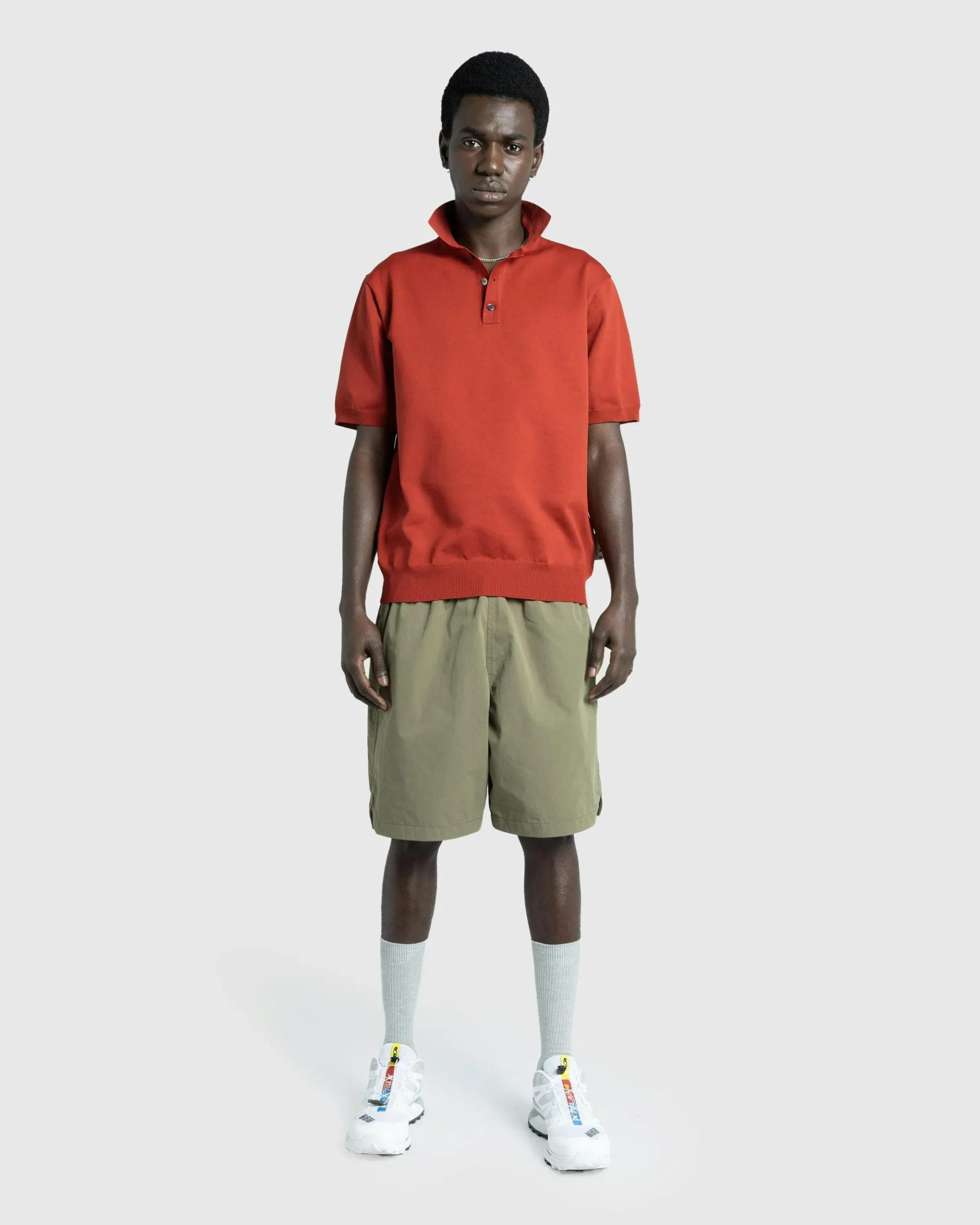 Clearance Highsnobiety HS05 Water-Repellent Shorts Olive lightgreen