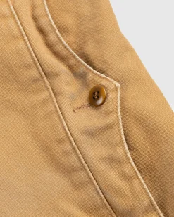 Hot Maison Margiela Waxed Cotton Jacket ochre