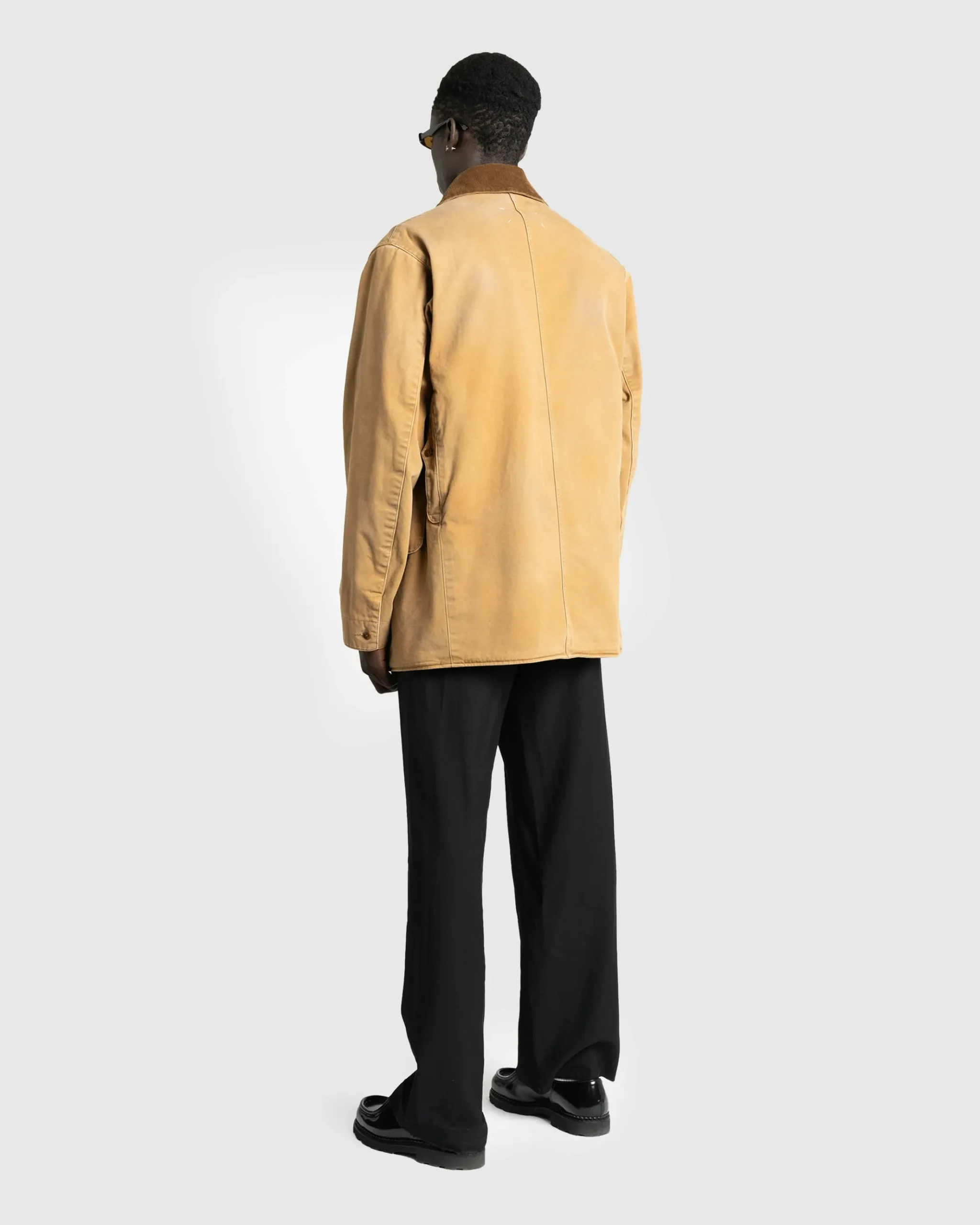 Hot Maison Margiela Waxed Cotton Jacket ochre