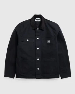 Fashion Carhartt WIP Way Of The Light Michigan Coat Black/Dark Grey Reflective