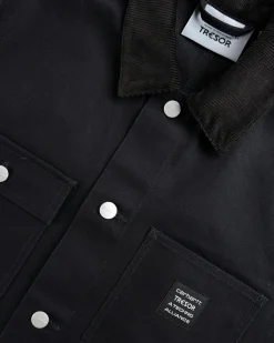 Fashion Carhartt WIP Way Of The Light Michigan Coat Black/Dark Grey Reflective