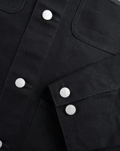 Fashion Carhartt WIP Way Of The Light Michigan Coat Black/Dark Grey Reflective