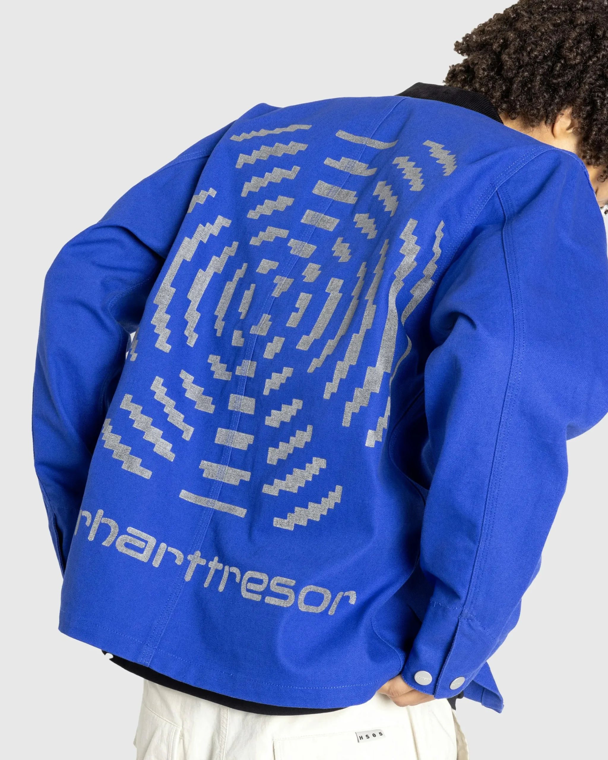 Discount Carhartt WIP Way Of The Light Michigan Coat Lazurite/Dark Grey Reflective