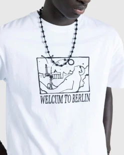 Cheap Carne Bollente Welcum to Berlin T-Shirt white