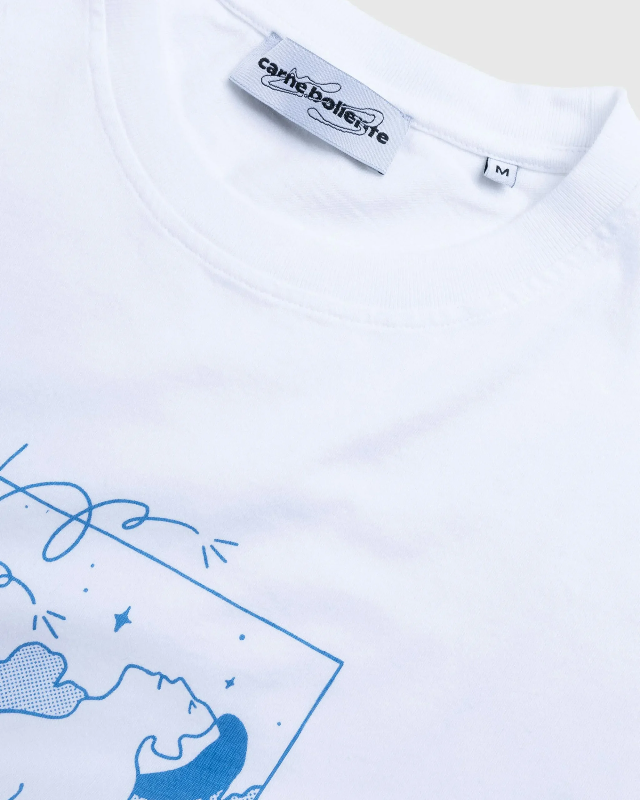 Discount Carne Bollente Welcum to Paris T-Shirt white