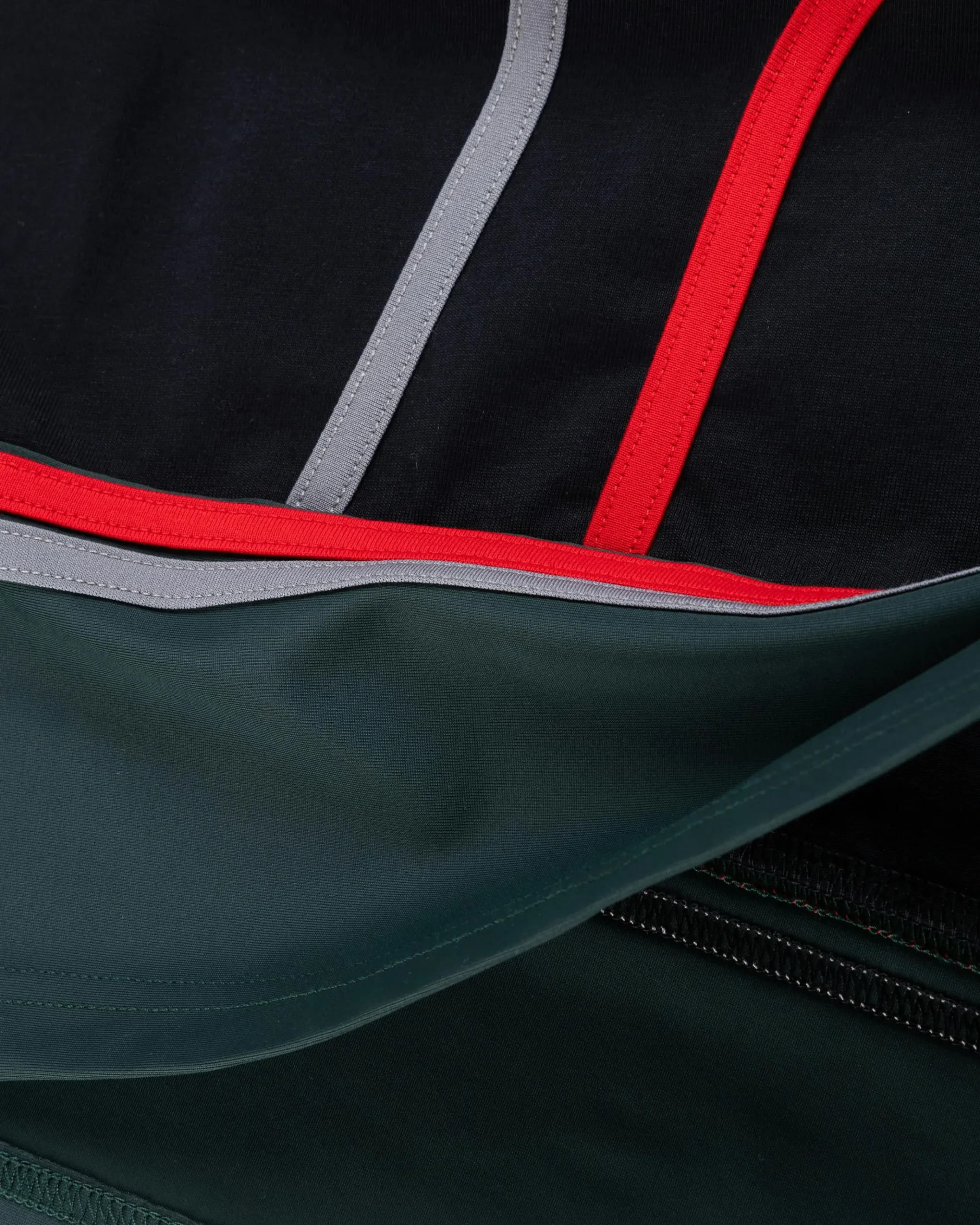 Clearance GmbH Wilhelm Patchwork T-Shirt black/green/red/white