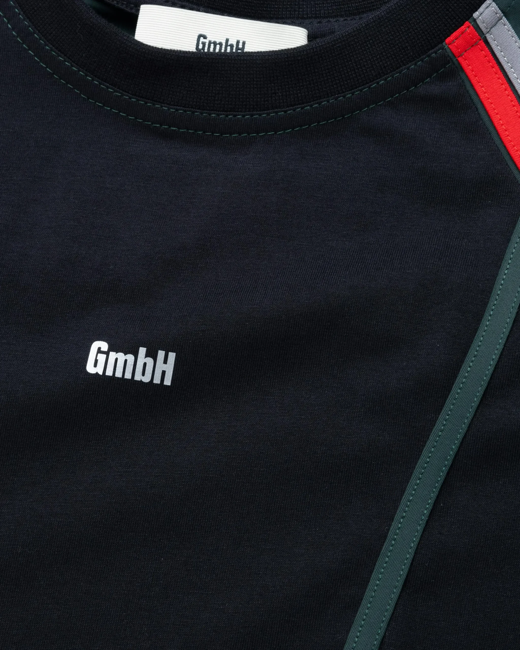 Clearance GmbH Wilhelm Patchwork T-Shirt black/green/red/white