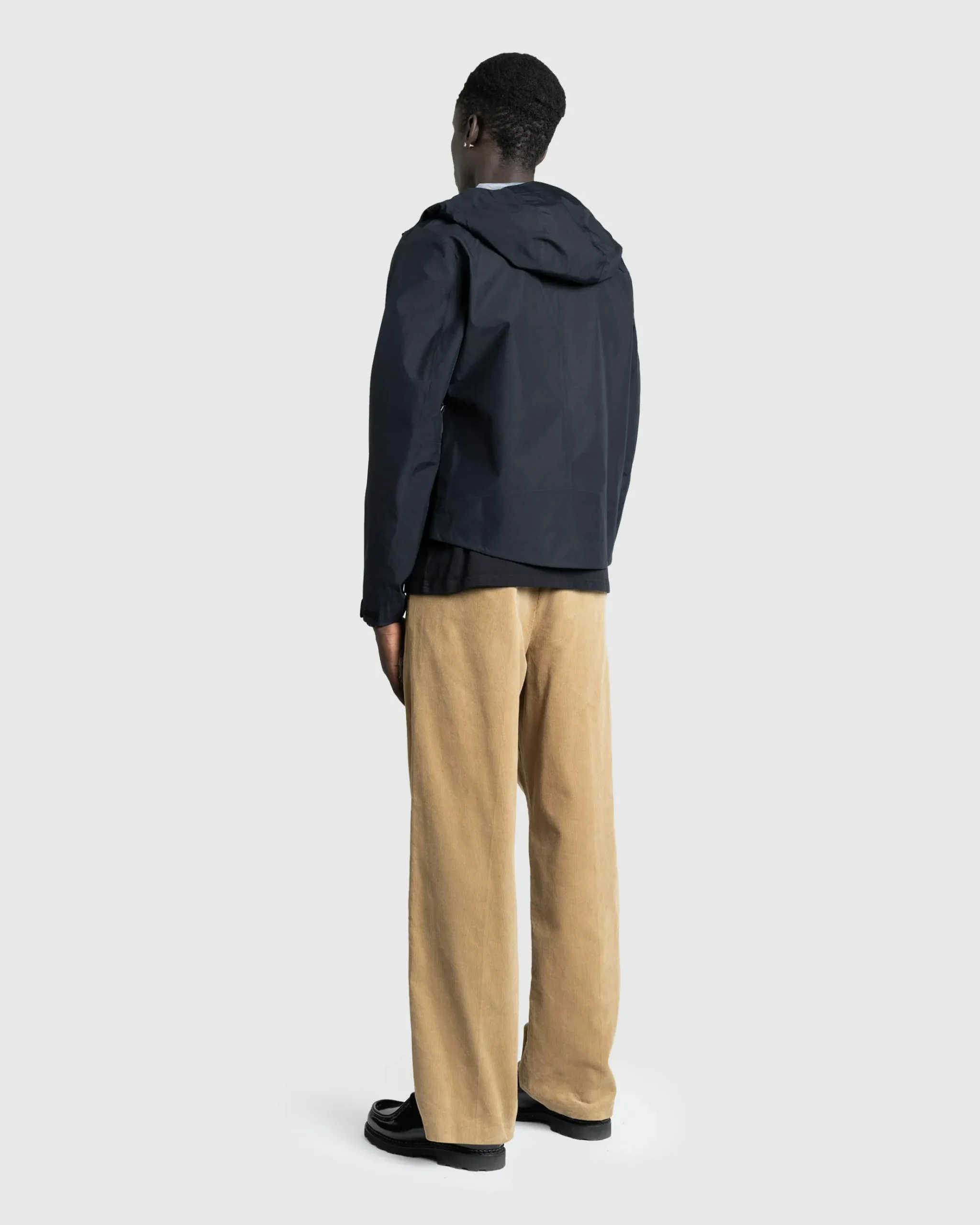 Shop MM6 Maison Margiela Windbreaker Deep Black deepblack