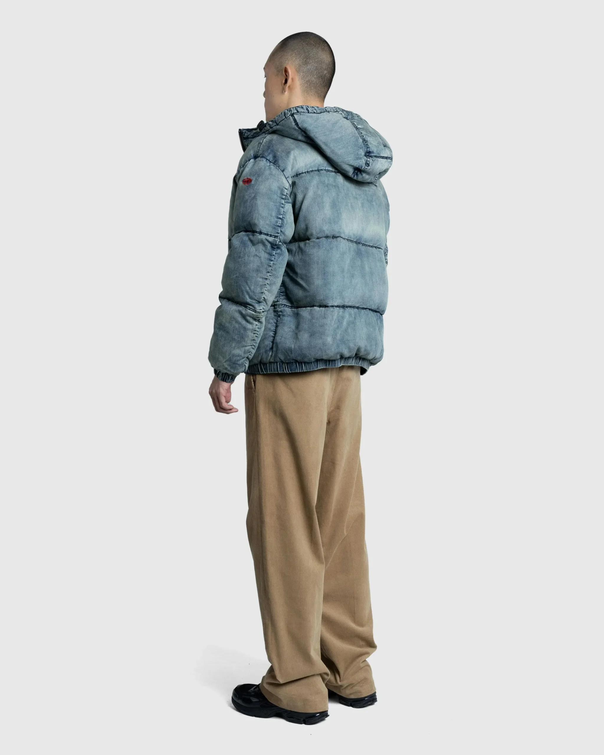 Shop Diesel W-Mons Jacket Denim blue