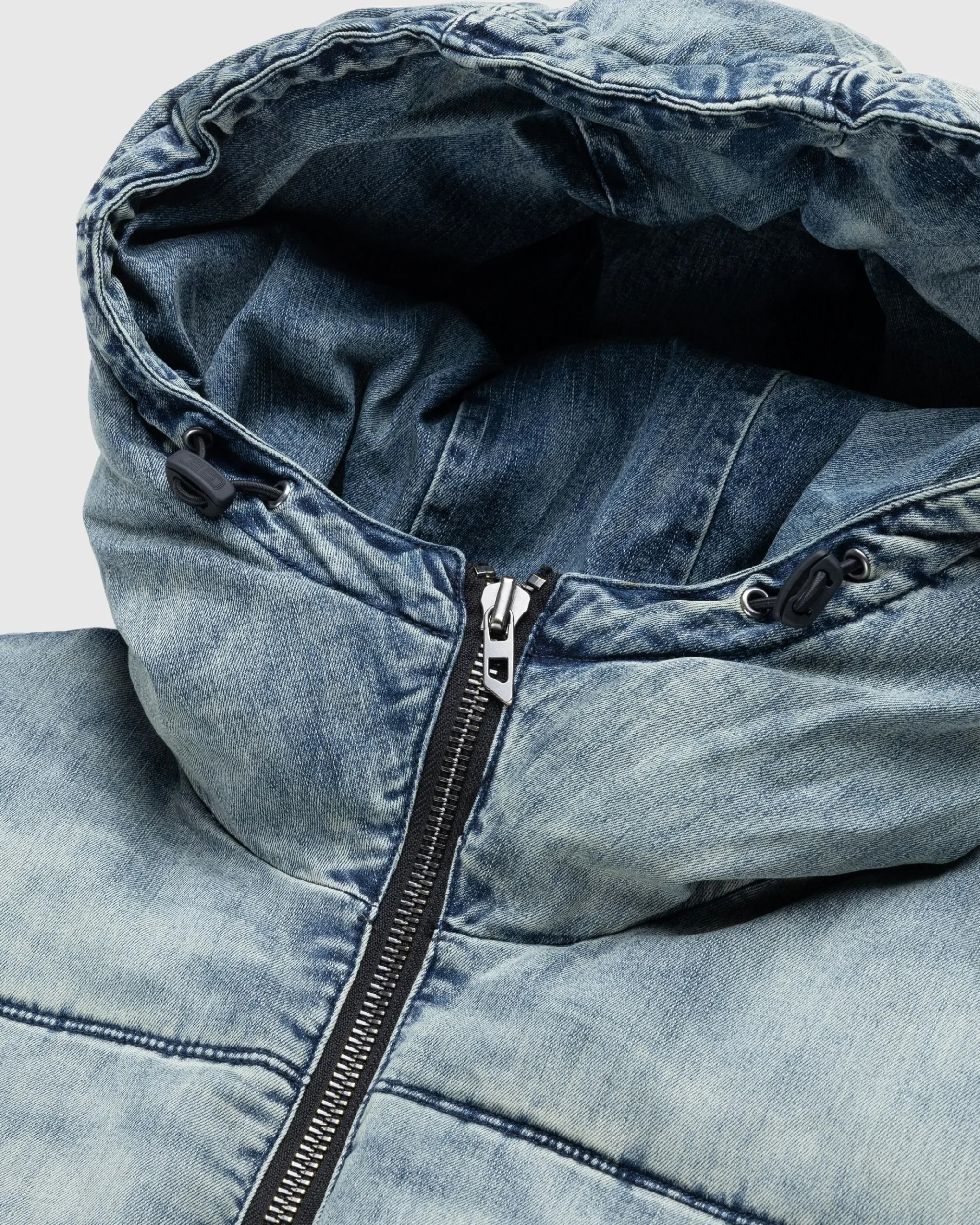 Shop Diesel W-Mons Jacket Denim blue