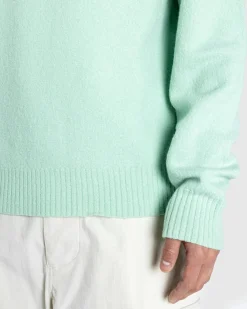 Discount Jil Sander Wool Crewneck Sweater apple