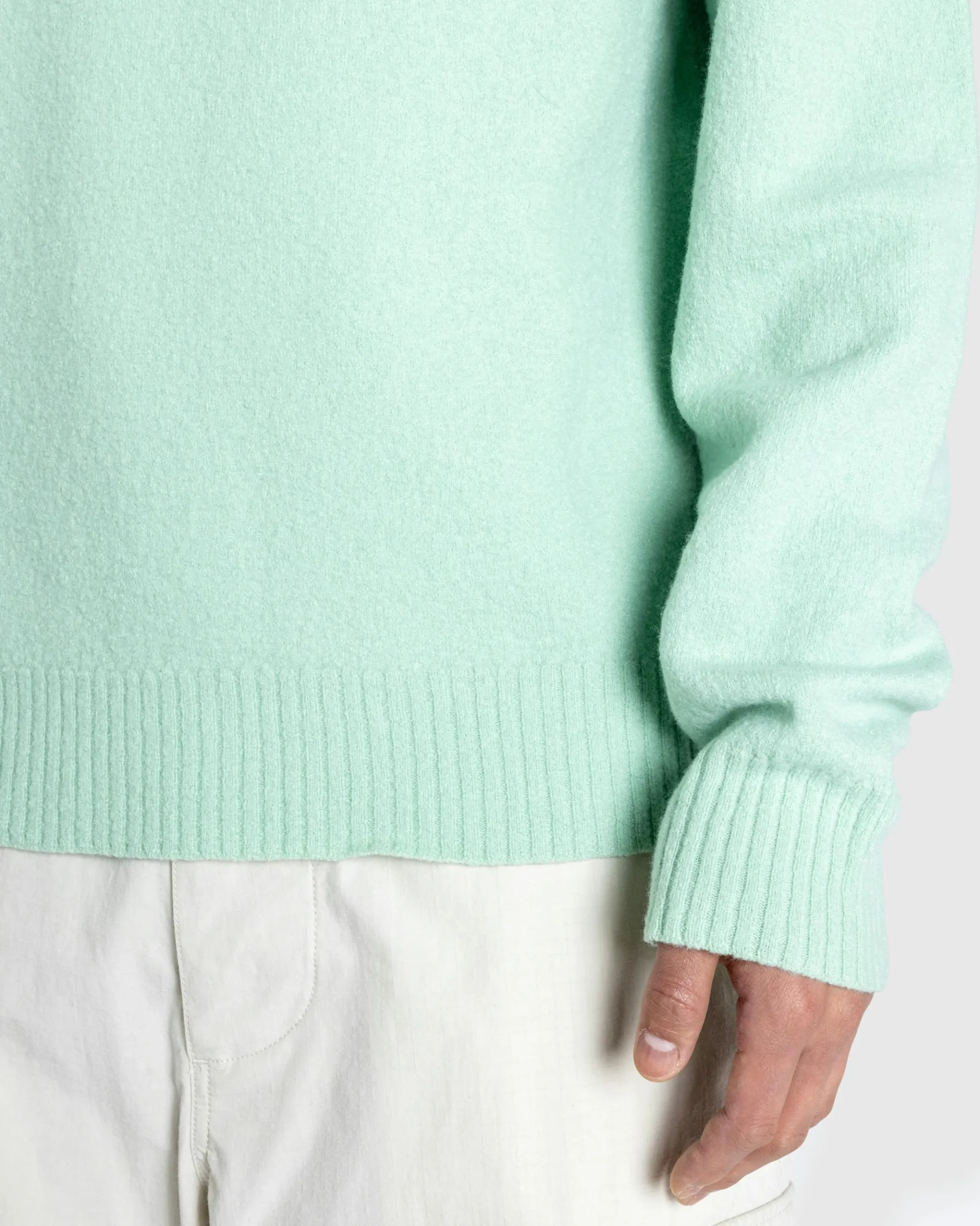 Discount Jil Sander Wool Crewneck Sweater apple