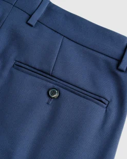 Flash Sale Dries van Noten Wool Flared Pants navy