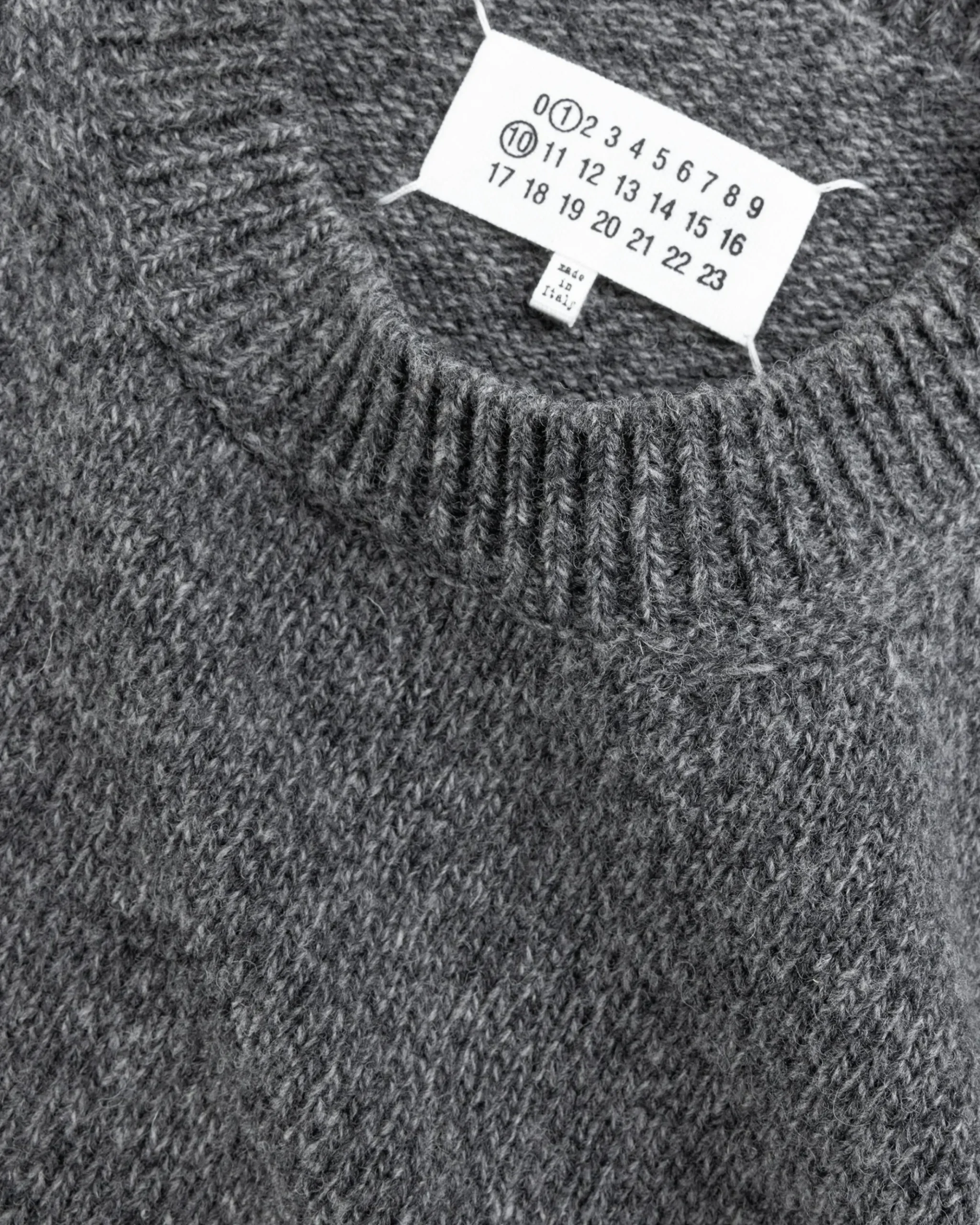 Best Maison Margiela Wool Gilet Dark Grey darkgrey