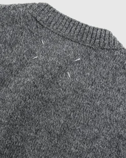 Best Maison Margiela Wool Gilet Dark Grey darkgrey