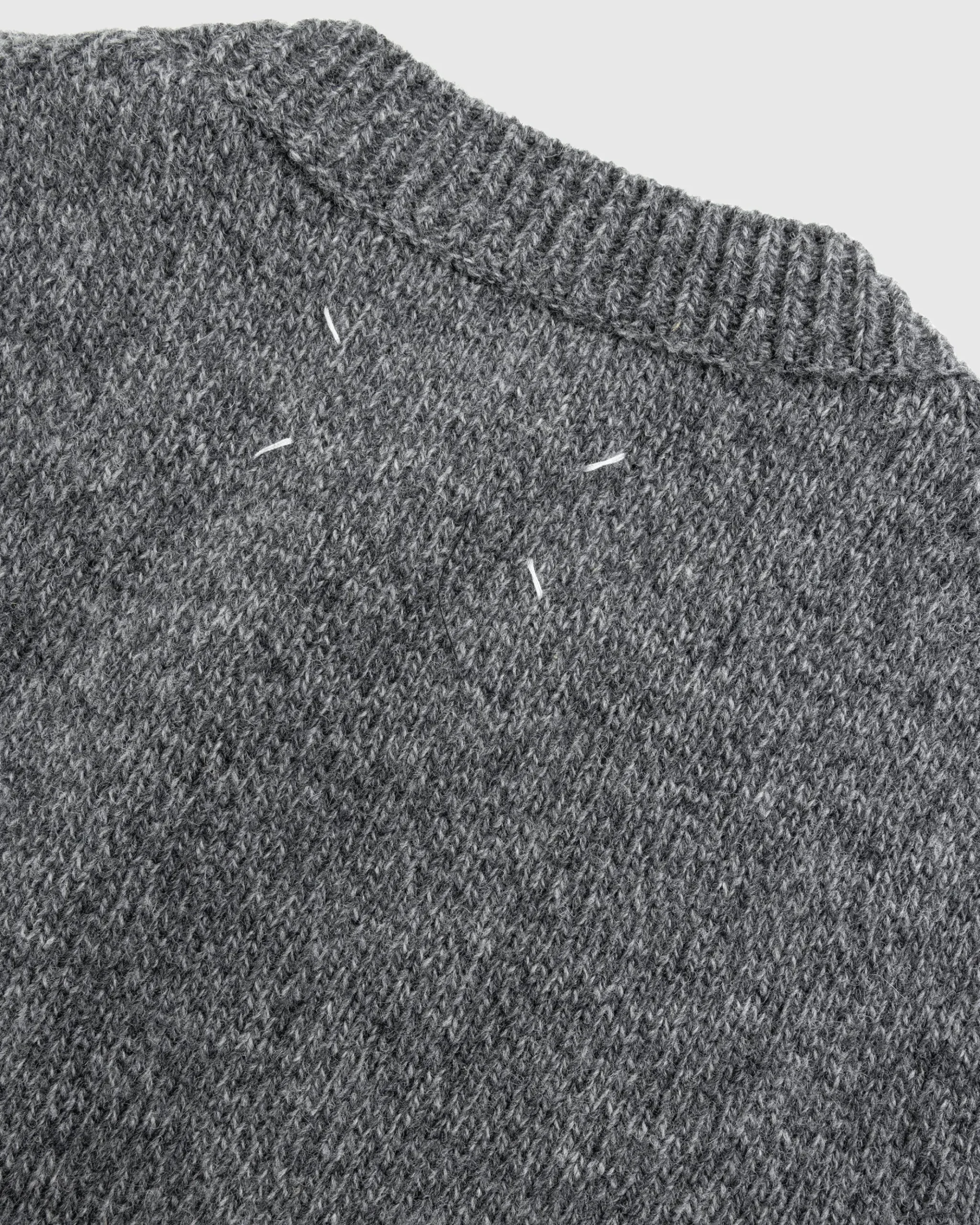 Best Maison Margiela Wool Gilet Dark Grey darkgrey