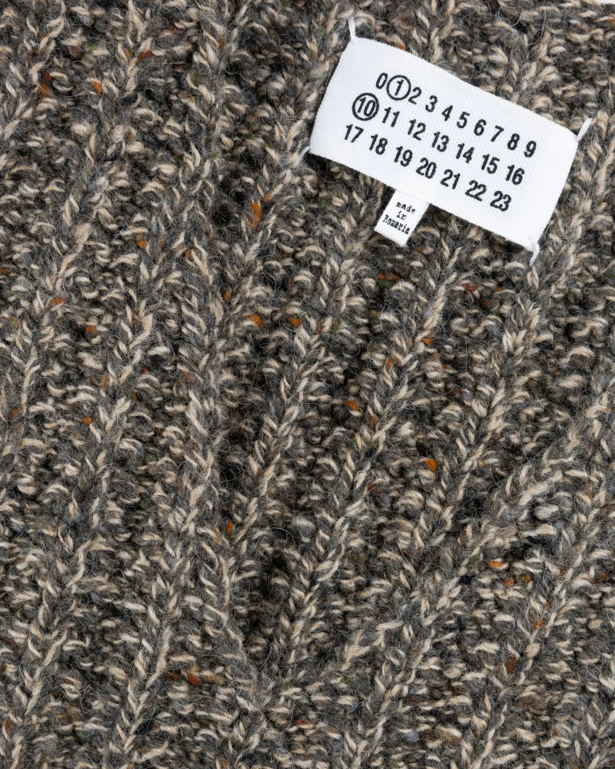 Discount Maison Margiela Wool Gilet Medium Brown mediumbrown