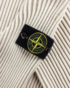 Online Stone Island Wool Half-Zip Sweater natural