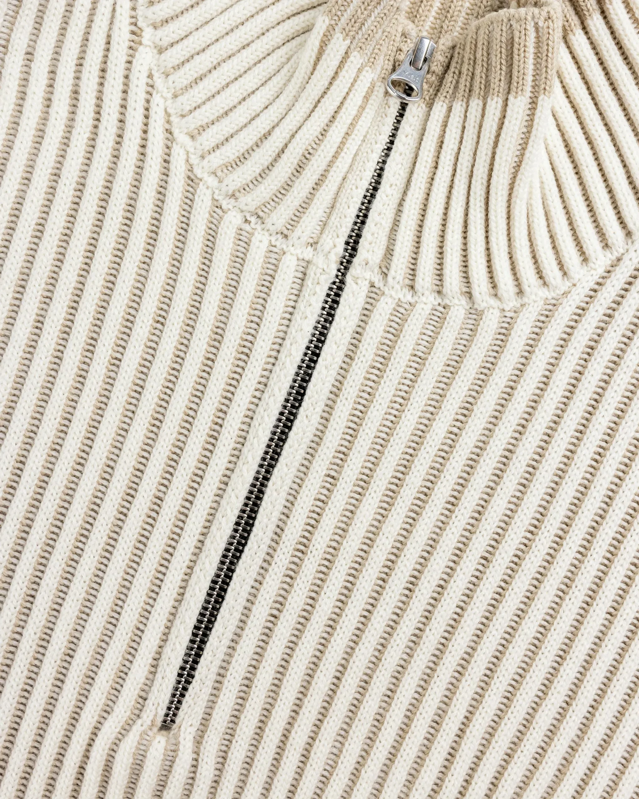 Online Stone Island Wool Half-Zip Sweater natural