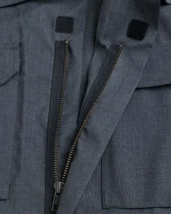 Store Olly Shinder Wool Overshirt grey