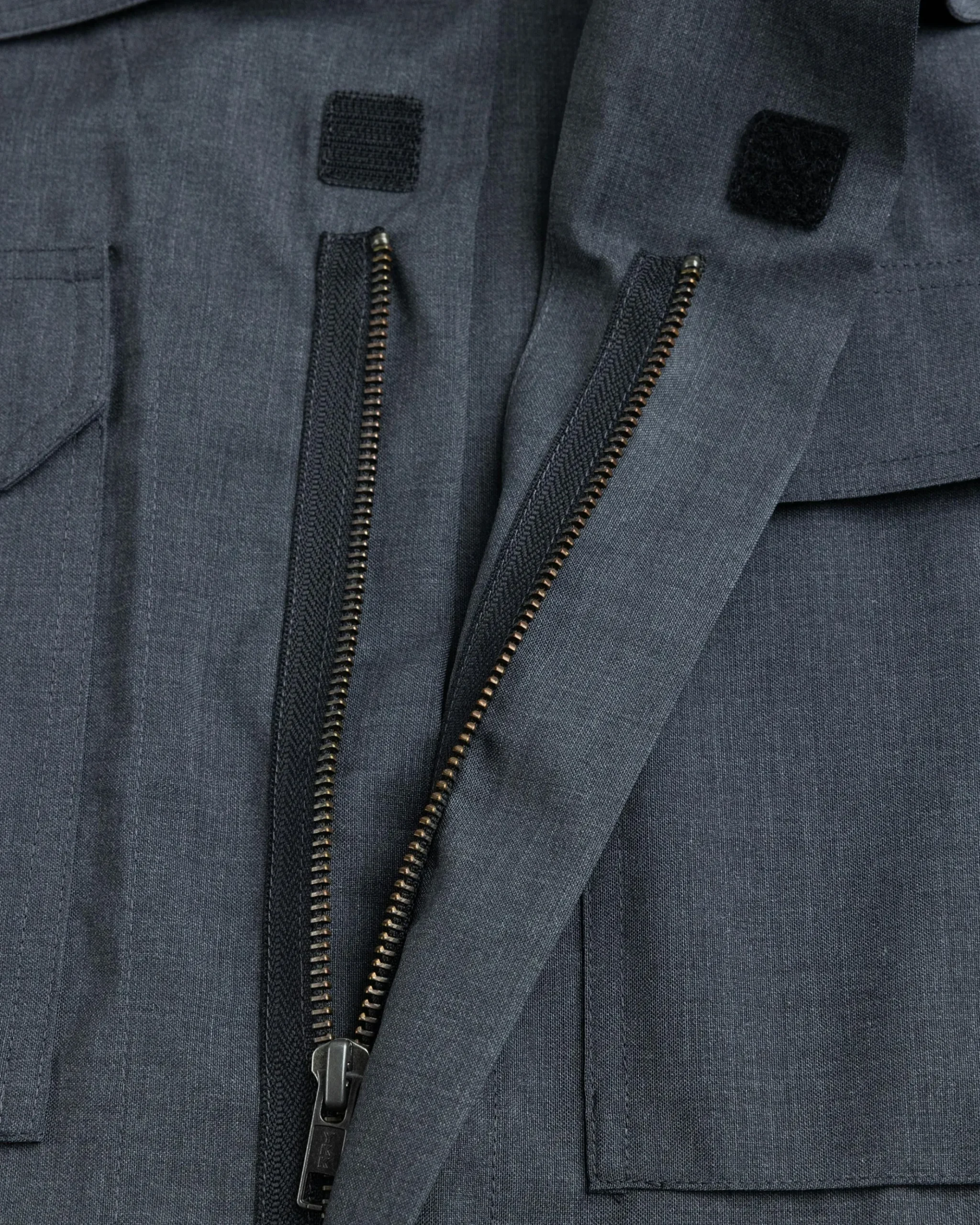 Store Olly Shinder Wool Overshirt grey