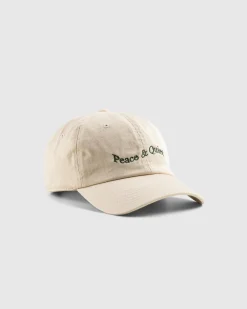 Online Museum of Peace & Quiet Wordmark Dad Hat bone