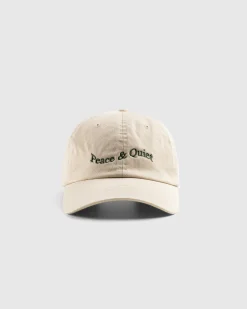 Online Museum of Peace & Quiet Wordmark Dad Hat bone