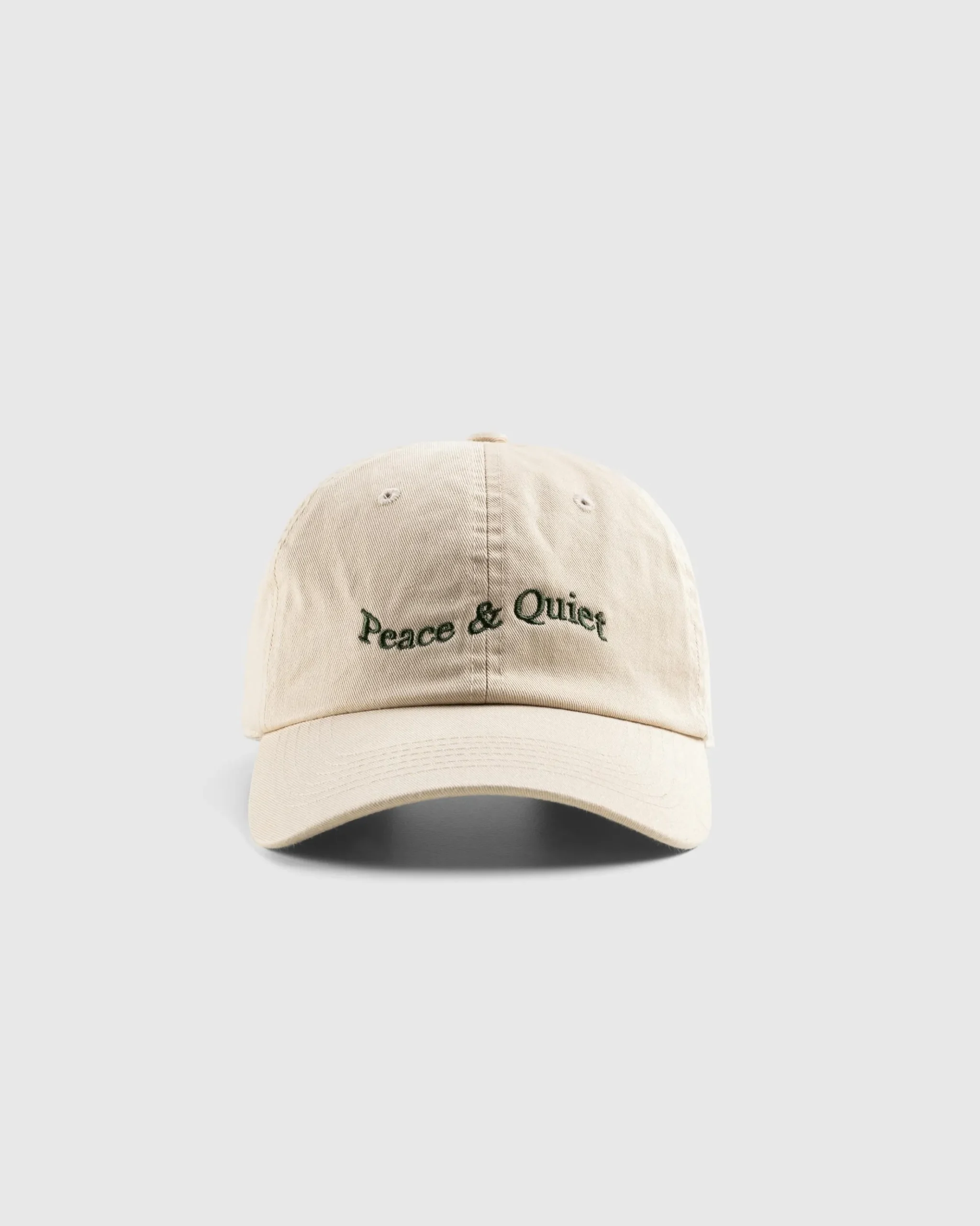 Online Museum of Peace & Quiet Wordmark Dad Hat bone