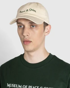 Online Museum of Peace & Quiet Wordmark Dad Hat bone
