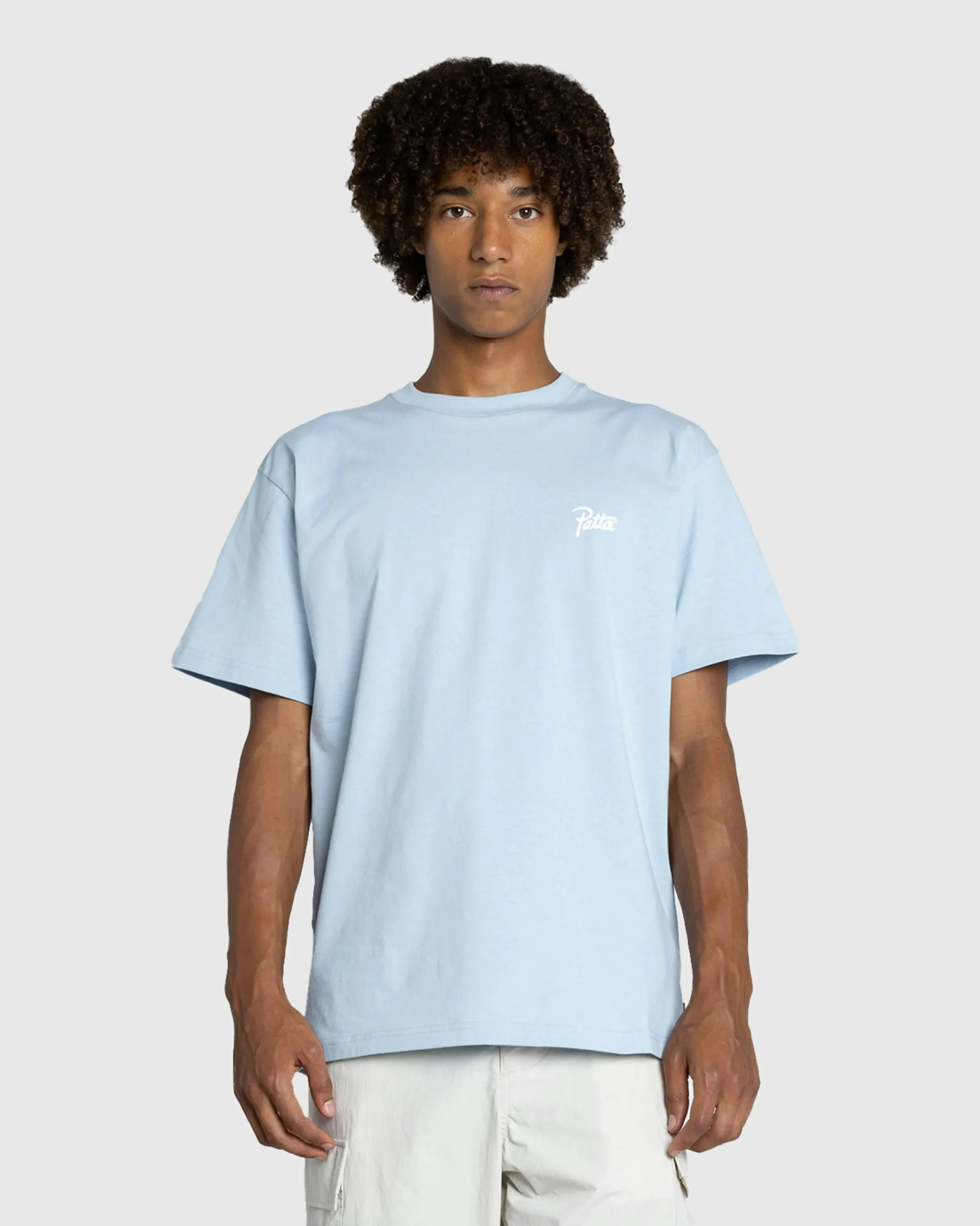 Online Patta Xerox Peace T-Shirt Dusty Blue dustyblue