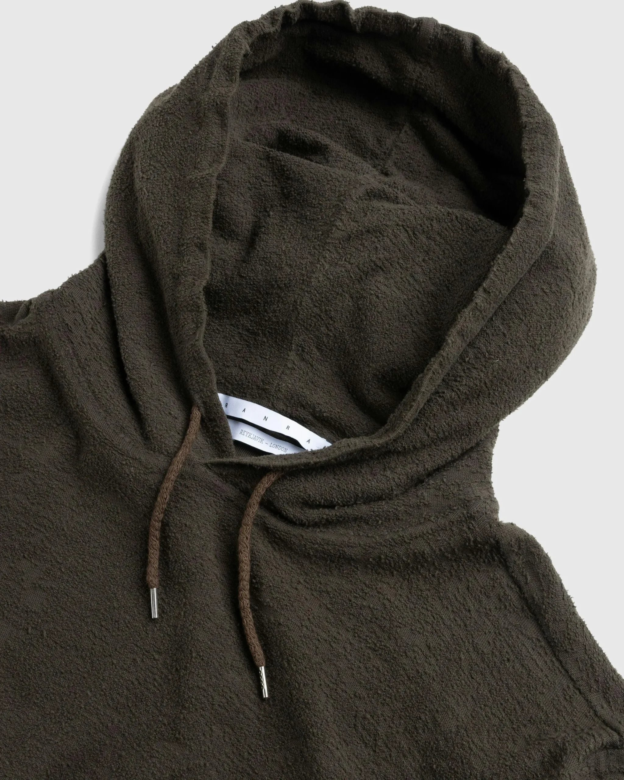 Cheap RANRA Yfir Hoodie chocolate