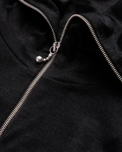 Hot Jil Sander Zip-Up Long-Sleeve black